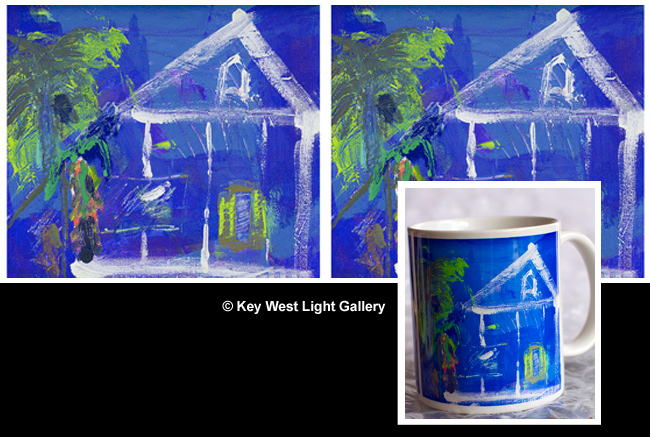 Mug - Hurricaine House, Blue