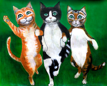 Print - 3 Cats